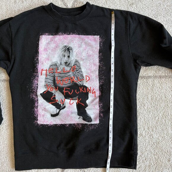 Machine Gun Kelly ‘Tickets To My Downfall’ 2021 Tour Crewneck Sweatshirt Merch - Picture 4 of 7